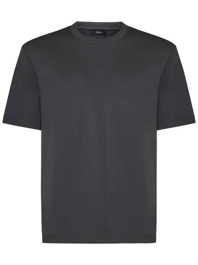 crew neck t-shirt JG000206U52059 - HERNO - BALAAN 2