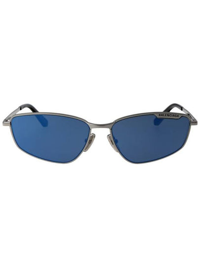 Eyewear Engraved Logo Rectangular Frame Sunglasses - BALENCIAGA - BALAAN 2