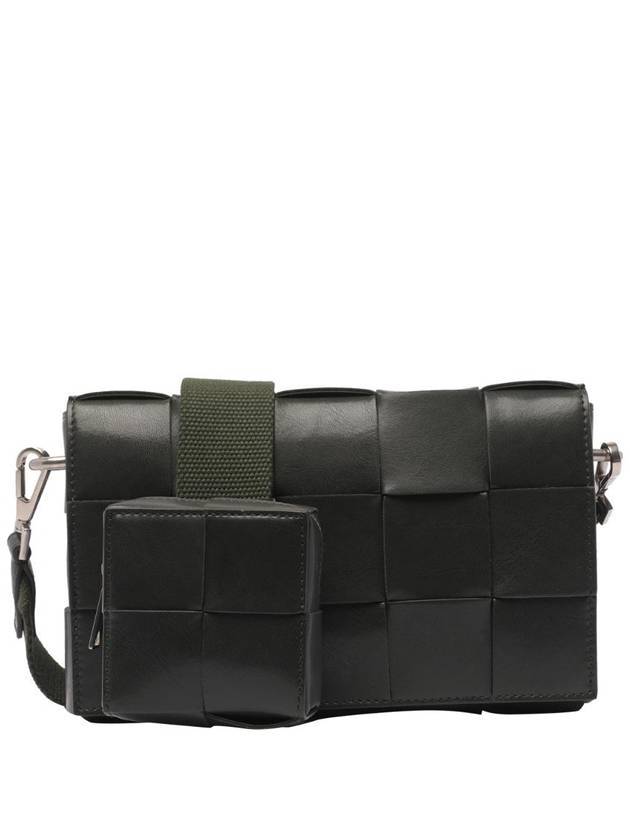 Cassette Versatile Strap Cross Bag Dark Green - BOTTEGA VENETA - BALAAN 1