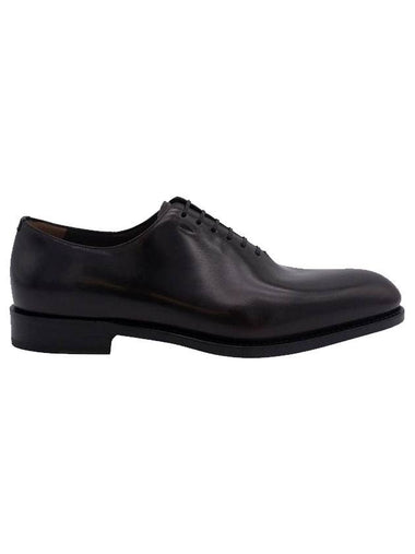 Salvatore Plain Two Oxford Dark Brown - SALVATORE FERRAGAMO - BALAAN 1