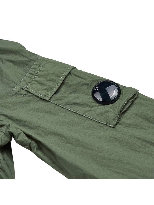 Taylon L Zipped Long Sleeve Shirt Green - CP COMPANY - BALAAN 10