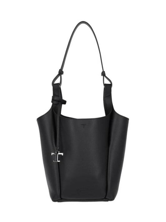 Shoulder Bag XBWAPIE0200QRIB999 Black - TOD'S - BALAAN 1