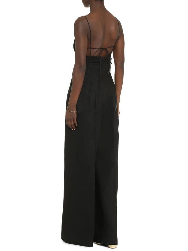 Jumpsuit 6100303BU304 1000 BLACK - STELLA MCCARTNEY - BALAAN 5