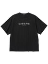 BLUR LOGO SS T SHIRT BLACK - LIBERE - BALAAN 1