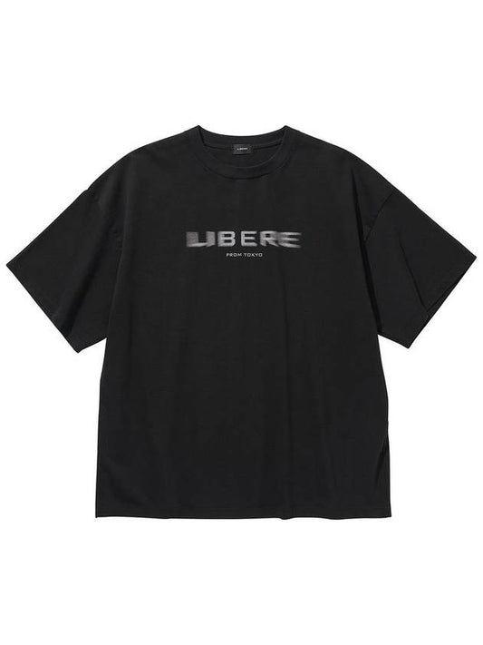 BLUR LOGO SS T SHIRT BLACK - LIBERE - BALAAN 1