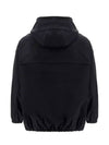 Logo Hooded Anorak Black - VALENTINO - BALAAN 3