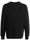 back logo printing brushed sweatshirt black - PAUL SMITH - BALAAN 2