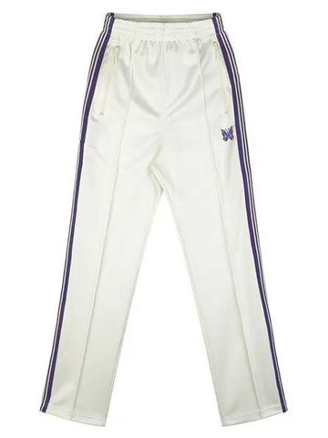 MR287 ICE WHITE Narrow Track Pants　 998345 - NEEDLES - BALAAN 1