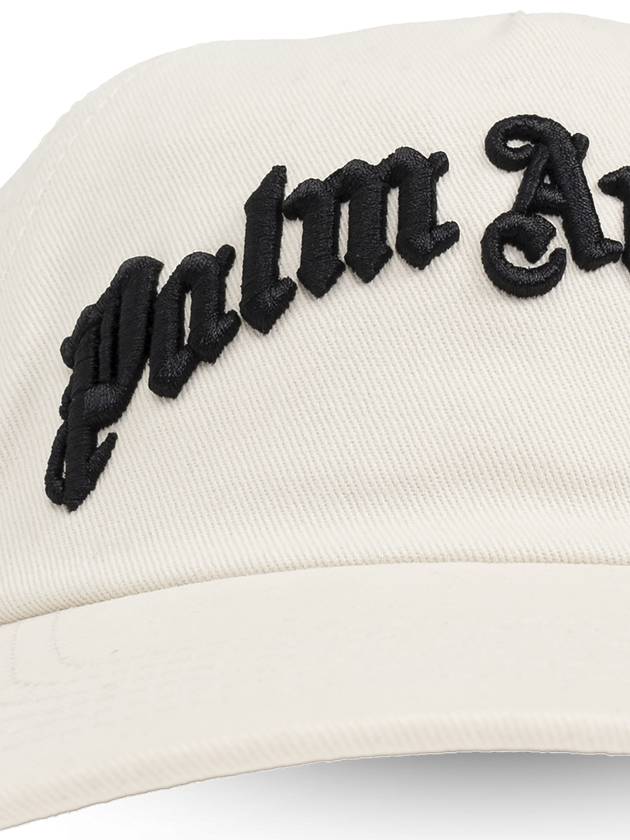 Palm Angels Cap, Women's, Cream - PALM ANGELS - BALAAN 4