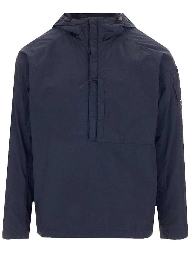 Men's Chrome R Lens Hooded Anorak Navy - CP COMPANY - BALAAN 1