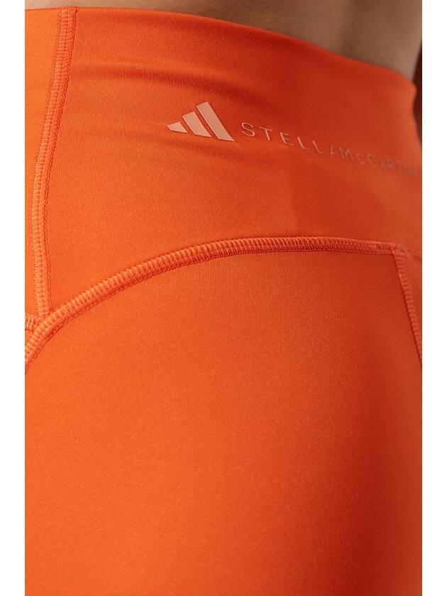 ADIDAS By Stella McCartney Logo Leggings, Women's, Orange - ADIDAS - BALAAN 5