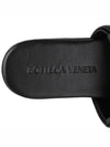 Bottega Veneta Intrecciato Patch Flat Mule Black - BOTTEGA VENETA - BALAAN 9