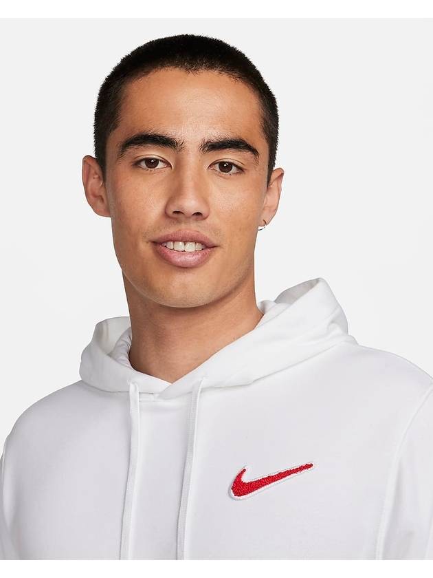 French terry hooded sweatshirt - NIKE - BALAAN 6