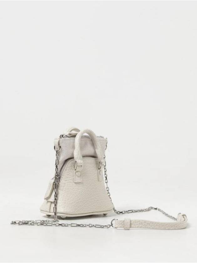 5AC Classic Baby Shoulder Bag Greige - MAISON MARGIELA - BALAAN 3