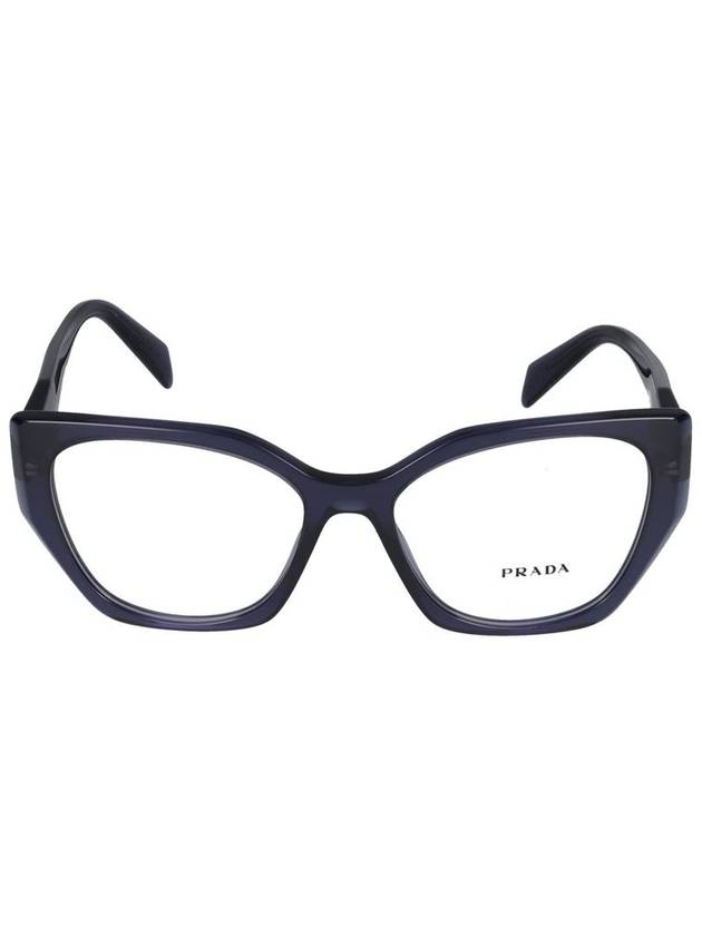 Eyewear Logo Glasses Blue - PRADA - BALAAN 2