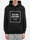 Opening Ceremony Men's Box Logo Slim Black Hoodie YMBB001F20FLE002 1002 - OPENING CEREMONY - BALAAN 2