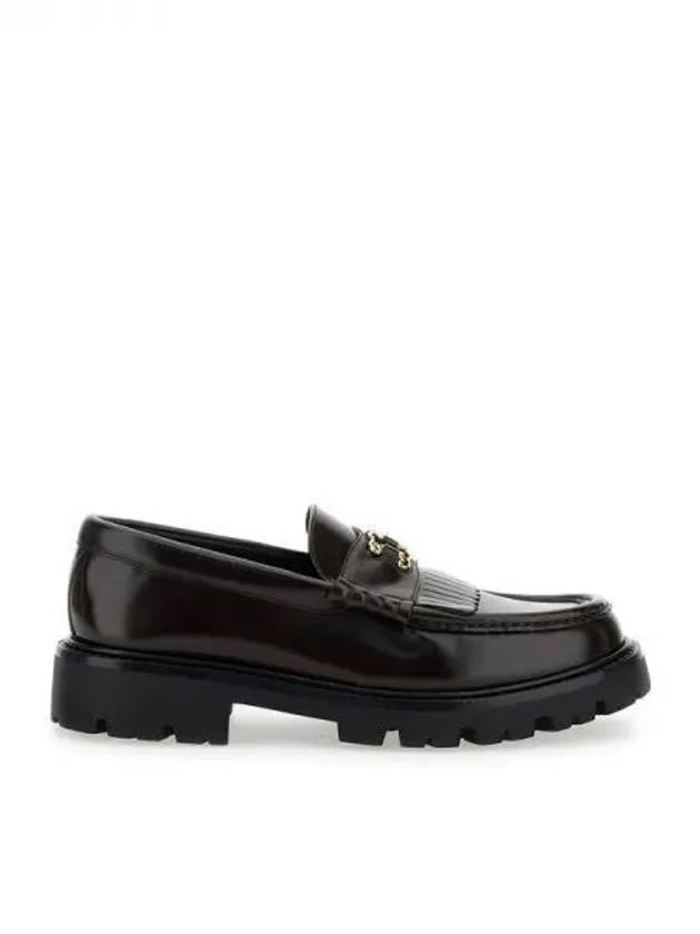 Triope chain fringe leather loafers - CELINE - BALAAN 1