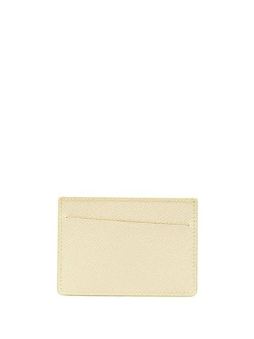 Four Stitch Card Wallet Lemon - MAISON MARGIELA - BALAAN 1