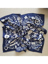 Ballerina Coco Square Scarf Navy - CHANEL - BALAAN 4