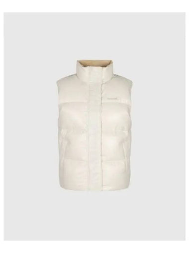 TRAVISMATHEW Women s Perfect Down Vest Ivory - TRAVIS SCOTT - BALAAN 1