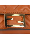 FF Baguette Flap Card Half Wallet Brown - FENDI - 7