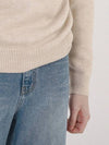 Anti Filling Soft Wool Knit Cream - CHANCE'S NOI - BALAAN 5