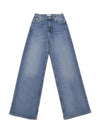 Andi Straight Jean Mid Blue - GANNI - BALAAN 2