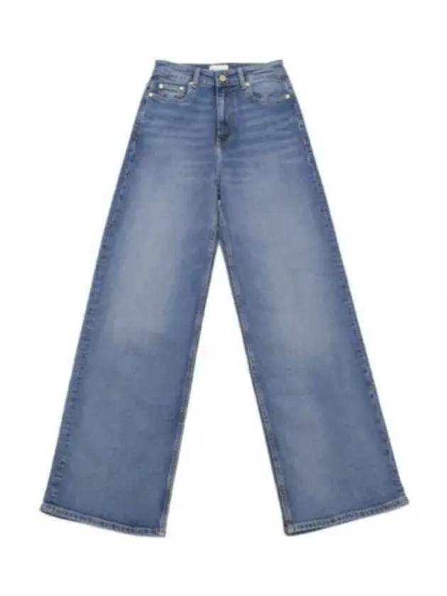 Andi Straight Jean Mid Blue - GANNI - BALAAN 2