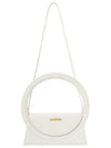 Le Sac Rond Circle Purse Tote Bag White - JACQUEMUS - BALAAN 8