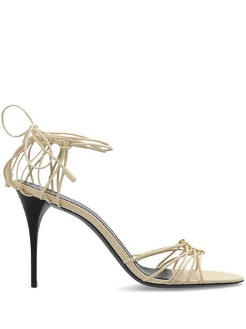 Saint Laurent  Sandals Beige - SAINT LAURENT - BALAAN 1