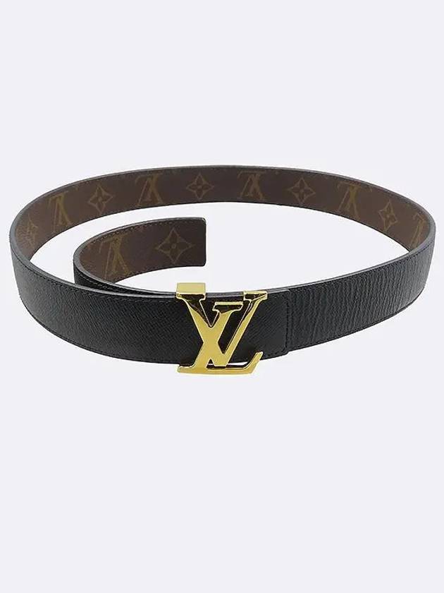 M9453 Black Monogram Canvas LV 30MM Reversible Women s Belt - LOUIS VUITTON - BALAAN 3