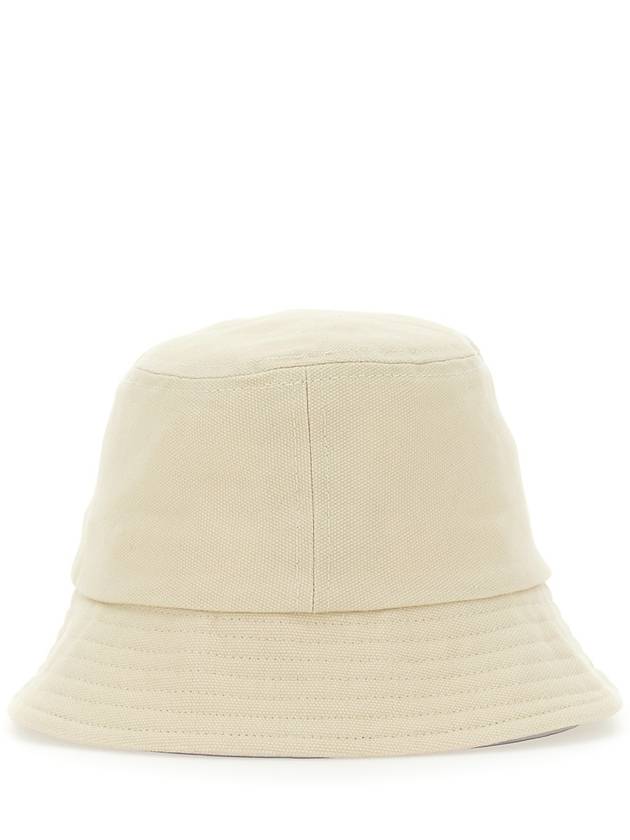 Haley Logo Bucket Hat Ivory - ISABEL MARANT - BALAAN 3