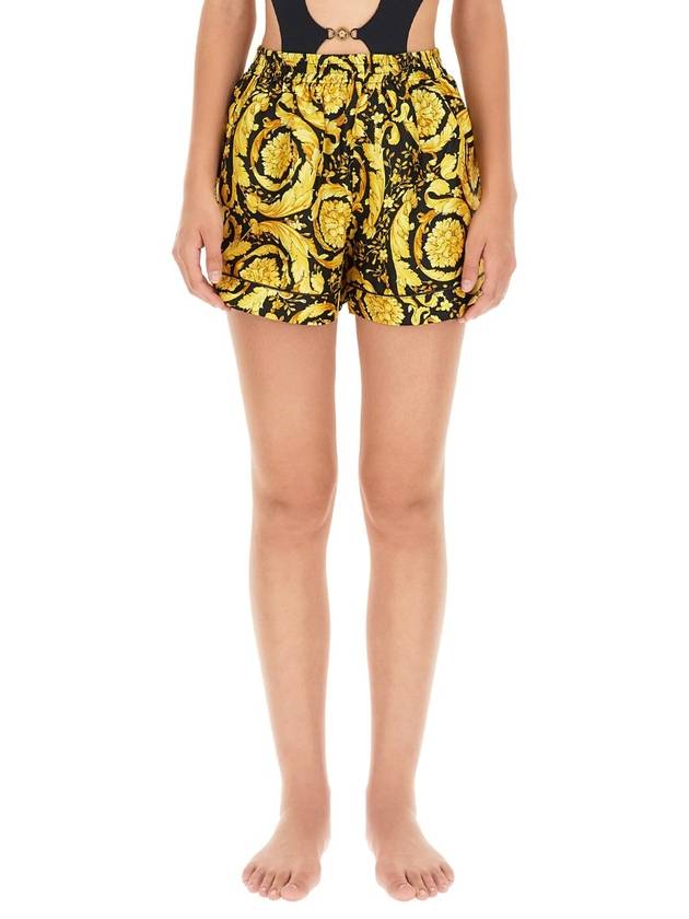 23 fw Silk Pajama Shorts 10075521A046615B000 B0040496907 - VERSACE - BALAAN 1