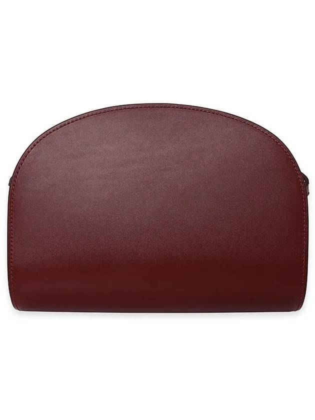 Demi Lune Half Moon Cross Bag Burgundy - A.P.C. - BALAAN 6