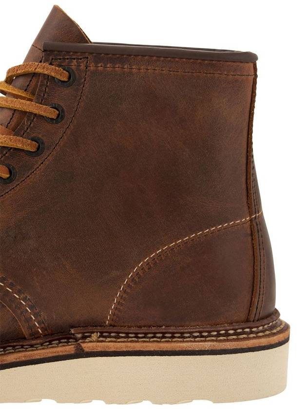 Men's Lace Up Ankle Boots Brown - RED WING - BALAAN 8