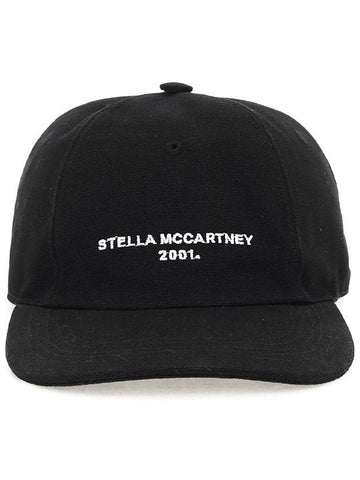 logo embroidered snapback black - STELLA MCCARTNEY - BALAAN 1