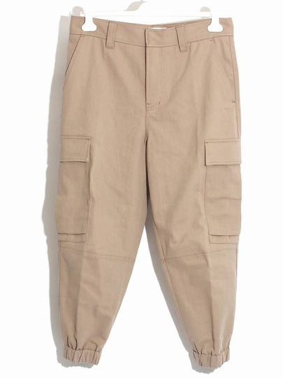 Banding Cargo Pocket Track Pants Beige - AMI - BALAAN 2