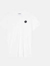 Men's Logo Patch White T-Shirt MMJ59 31 11322 - VIKTOR&ROLF - BALAAN 1