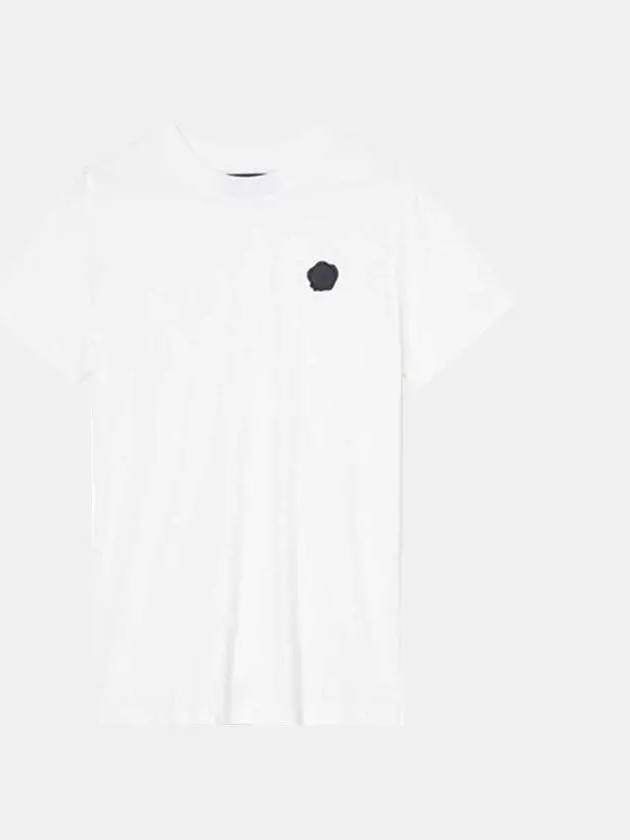 Men's Logo Patch White T-Shirt MMJ59 31 11322 - VIKTOR&ROLF - BALAAN 1