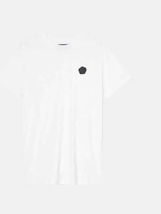 Men's Logo Patch White T-Shirt MMJ59 31 11322 - VIKTOR&ROLF - BALAAN 1