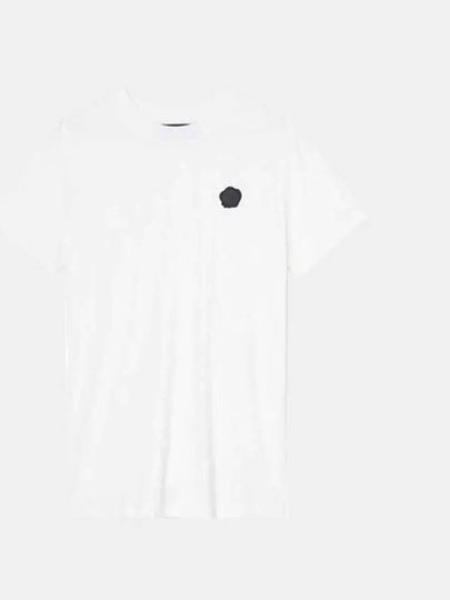 Men s Logo Patch White T Shirt MMJ59 31 11322 - VIKTOR&ROLF - BALAAN 2