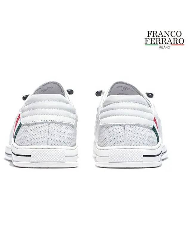 Milan Bumpy Guard Men s Sneakers White FFSM22020WH - FRANCO FERRARO - BALAAN 2