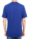 Grenoble Daynamic Short Sleeve T-Shirt Blue - MONCLER - BALAAN 5