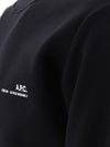 Item Logo Crew Sweatshirt Black - A.P.C. - BALAAN 5