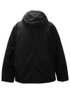 Techno Fabric Hooded Jacket Black - STONE ISLAND - BALAAN 4