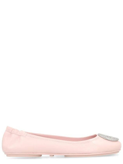 Minnie Leather Flat Pink - TORY BURCH - BALAAN 2