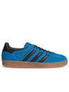 Gazelle Indoor Nylon Low Top Sneakers Bright Blue - ADIDAS - BALAAN 2