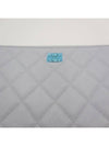 Classic Clutch Pouch Medium Silver Gray A82545 - CHANEL - BALAAN 3