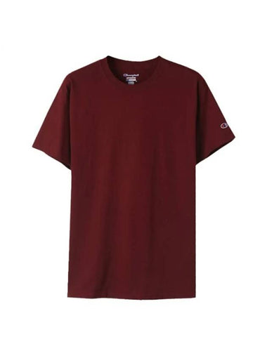 Logo wappen short sleeve t shirt maroon - CHAMPION - BALAAN 1