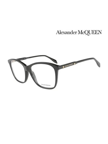 Eyewear Acetate Square Glasses Black - ALEXANDER MCQUEEN - BALAAN 1